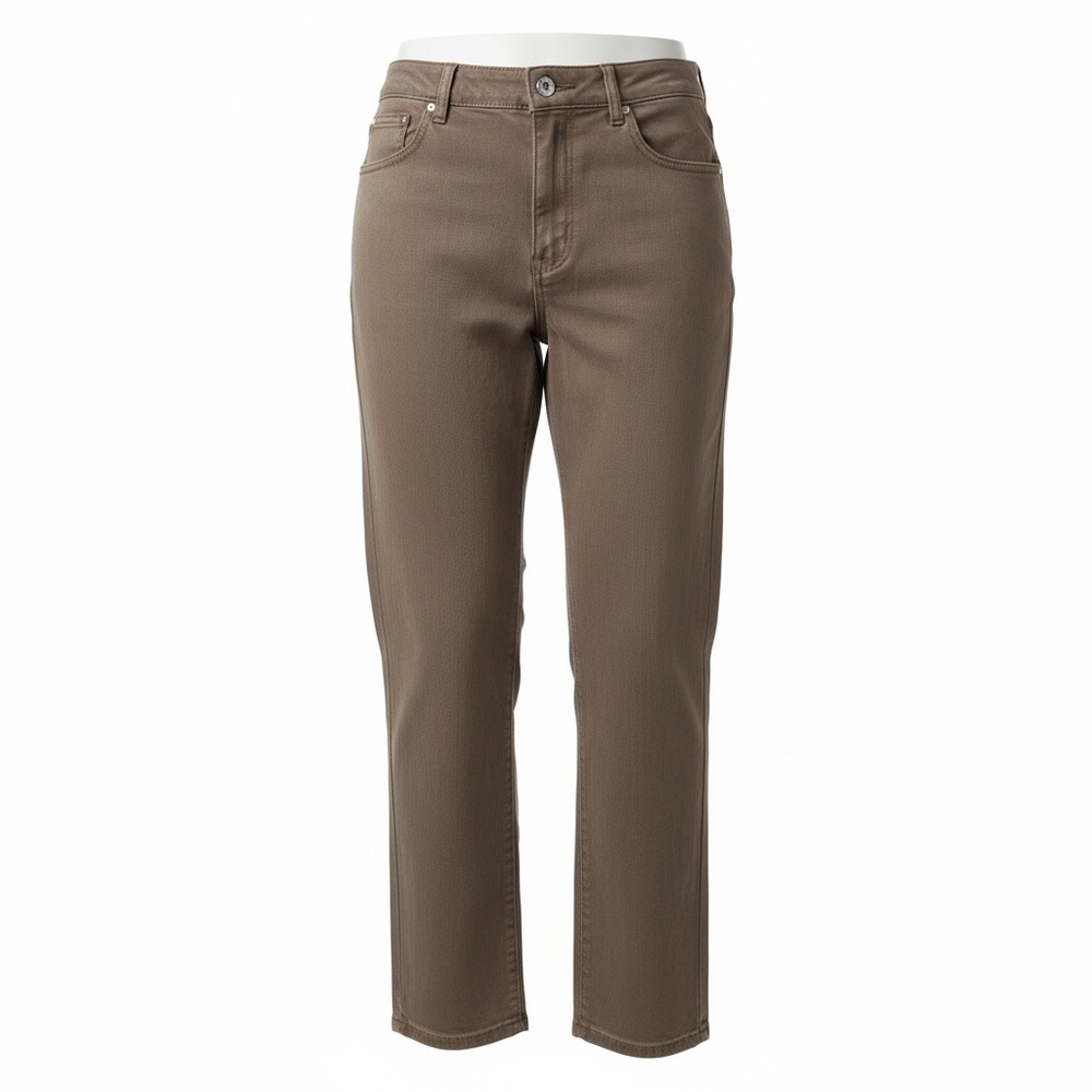 ASOS DESIGN Men's straight jeans in brown wash W 34" L 30"